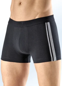 SCHIESSER Herrenwäsche|Wäsche>Dreierpack Pants mit Kontraststreifen