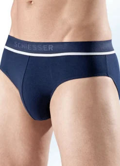 SCHIESSER Herrenwäsche|Wäsche>Dreierpack Slips aus Feinjersey