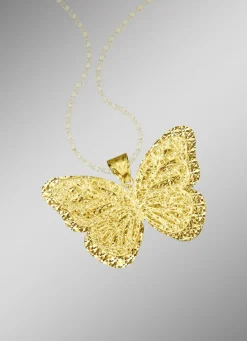 Damen-Goldschmuck>Schmetterlings-Anhänger