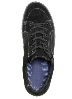 Schuhe|Damenschuhe></noscript>Schnürschuh aus hochwertigem Rind-Veloursleder