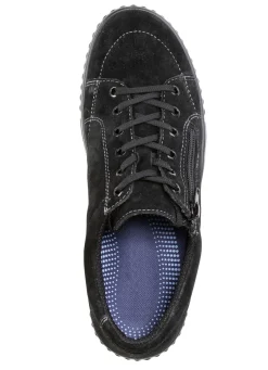 Schuhe|Damenschuhe></noscript>Schnürschuh aus hochwertigem Rind-Veloursleder