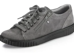 Schuhe|Damenschuhe></noscript>Schnürschuh aus hochwertigem Rind-Veloursleder