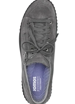 Schuhe|Damenschuhe></noscript>Schnürschuh aus hochwertigem Rind-Veloursleder