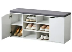 Möbel>Schuhbank mit Sitzkissen