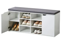 Möbel>Schuhbank mit Sitzkissen