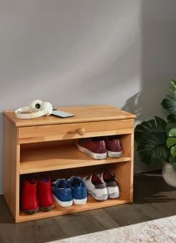 Möbel></noscript>Schuhregal mit Schublade