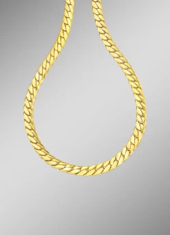 Damen-Goldschmuck>Schwere Panzerkette aus Gold