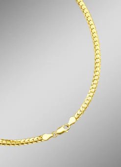 Damen-Goldschmuck>Schwere Panzerkette in verschiedenen Längen