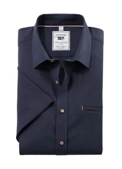 MILANO ITALY Hemden></noscript>Seersucker Hemd von 