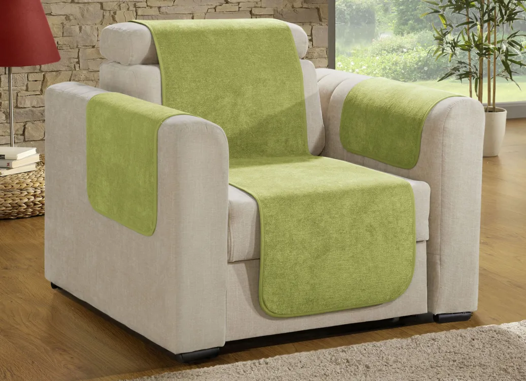 Heimtextilien>Sessel- und Sofaschoner mit Fleckschutz und Anti-Rutsch-Beschichtung
