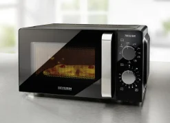 SEVERIN Elektrische Küchengeräte>MW7781 Mikrowelle mit Grillfunktion SCHWARZ