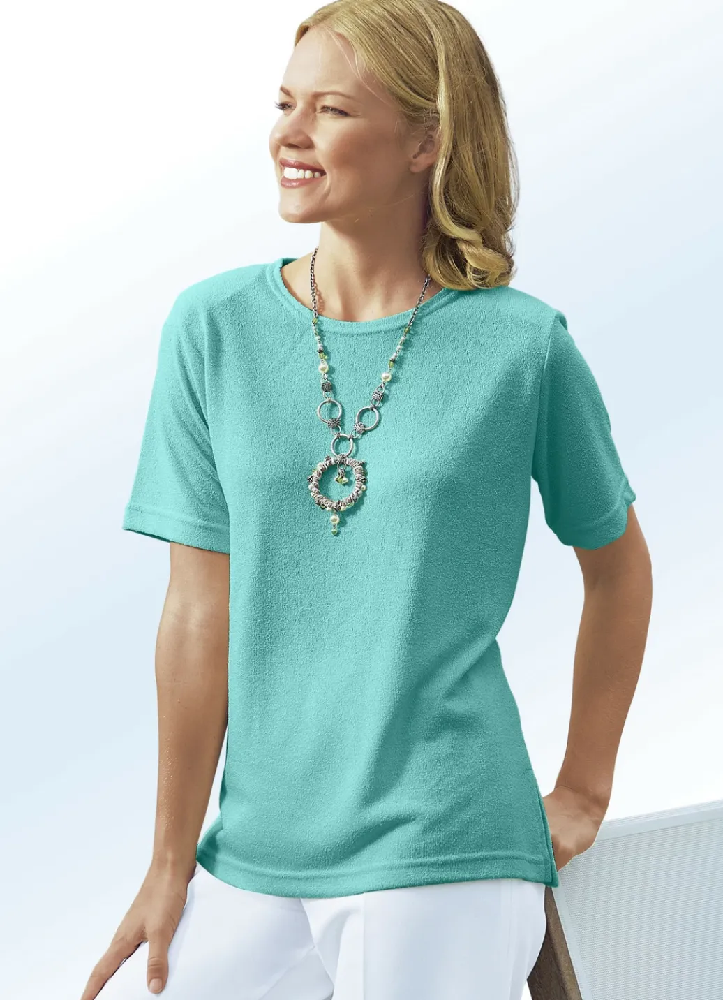 Shirts>Shirt in 13 Farben mit kurzen Ärmeln