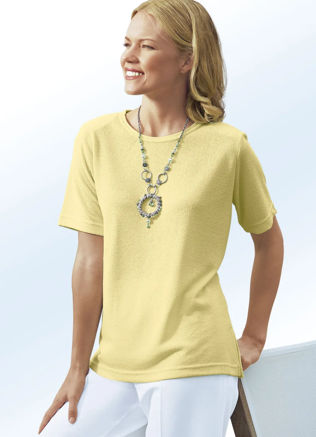 Shirts>Shirt in 13 Farben mit kurzen Ärmeln