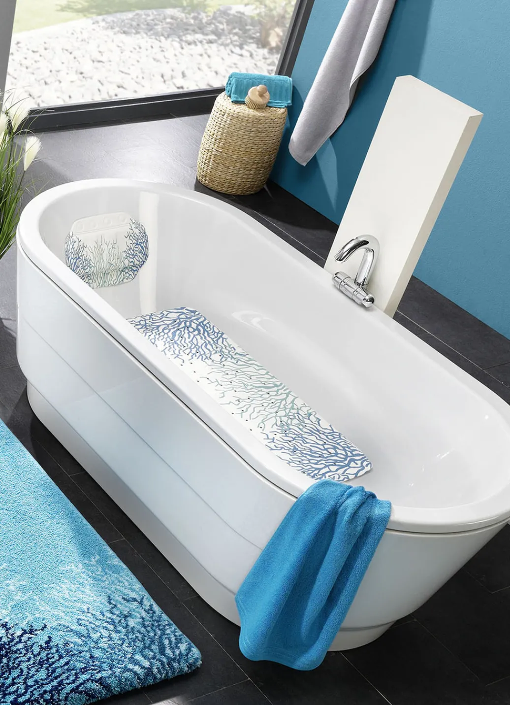 GRUND Möbel>Sicherheits-Einlagen von WEISS-BLAU