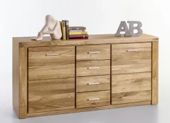 Möbel>Sideboard mit Massivholzfronten WILDEICHE