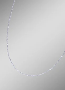 Damen-Goldschmuck>Singapurkette aus Weißgold