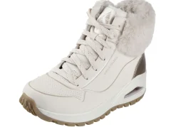 Skechers Schuhe|Damenschuhe>, gefütterte Damen-Boots, Winterschuhe, mit flauschigem Plüschkragen
