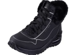 Skechers Schuhe|Damenschuhe></noscript>, gefütterte Damen-Boots, Winterschuhe, mit flauschigem Plüschkragen