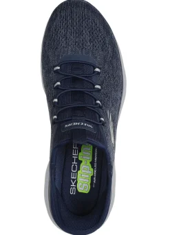 Skechers Herrenschuhe|Schuhe></noscript>, Herren-Sneaker, mit geformter Slip-Ins Fersenplatte