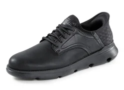 Skechers Herrenschuhe|Schuhe>Slipper mit geformter Slip-Ins Fersenplatte SCHWARZ