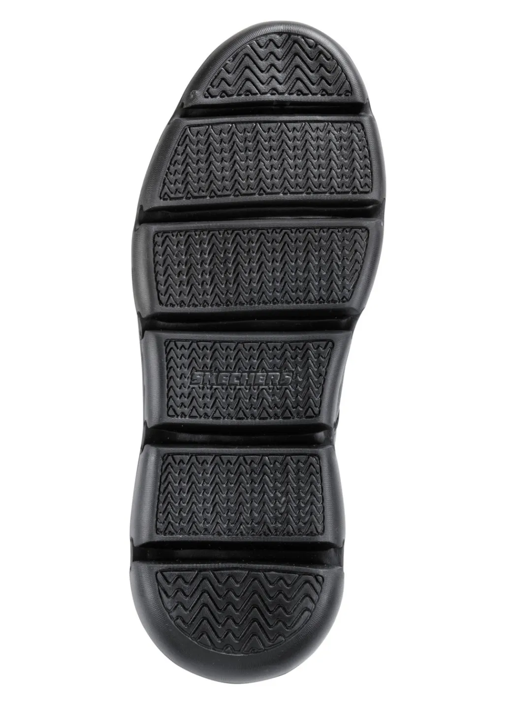 Skechers Herrenschuhe|Schuhe>Slipper mit geformter Slip-Ins Fersenplatte SCHWARZ