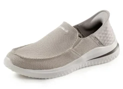 Skechers Herrenschuhe|Schuhe>Slipper mit geformter Slip-Ins Fersenplatte TAUPE