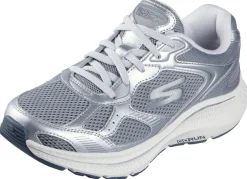 Skechers Schuhe|Damenschuhe>, sportliche Damen-Sneaker, mit herausnehmbarem Fußbett SILBER-GRAU