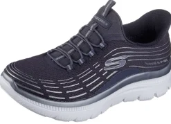 Skechers Damenschuhe|Schuhe>, stylische Damen-Sneaker, mit geformter Slip-Ins Fersenplatte