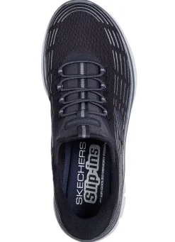 Skechers Damenschuhe|Schuhe></noscript>, stylische Damen-Sneaker, mit geformter Slip-Ins Fersenplatte