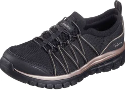 Skechers Damenschuhe|Schuhe>, trendige Damen-Slipper, aus gestricktem Mesh-Material
