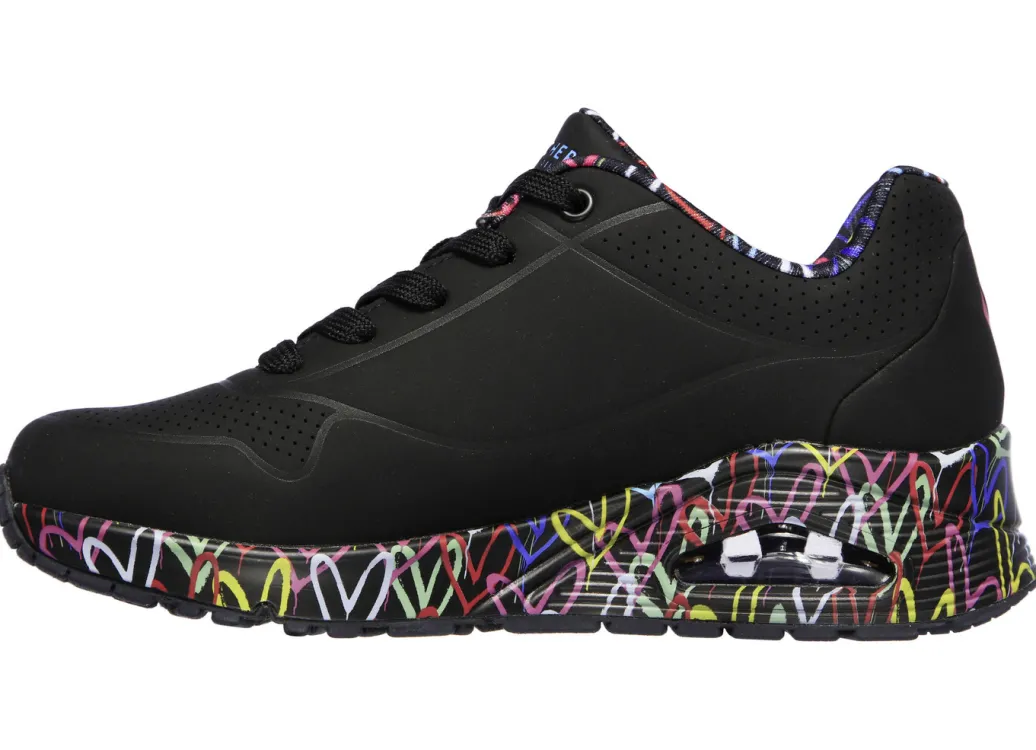 Skechers Damenschuhe|Schuhe>, trendige Damen-Sneaker, mit sichtbarem Luftpolster