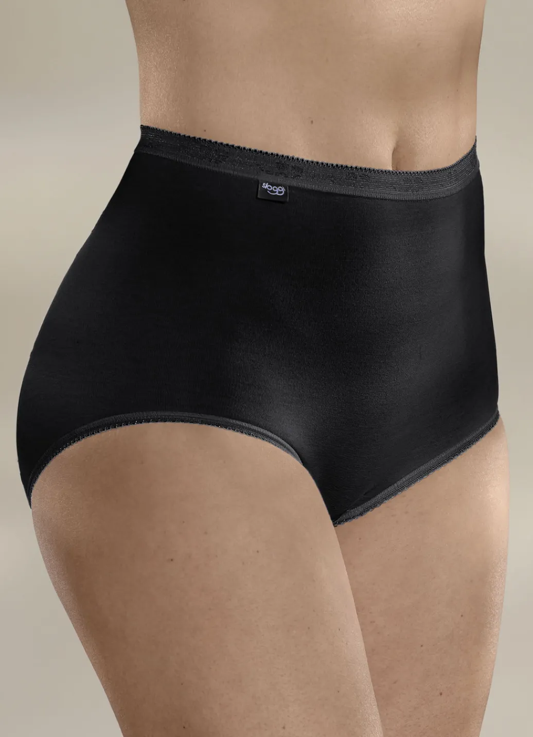 SLOGGI Damenwäsche|Wäsche>Dreierpack Maxi Slip mit elastischen Abschlüssen