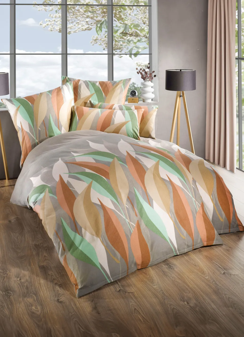 FLORELLA Heimtextilien>Soft-Biber Bettwäsche aus 100% Baumwolle