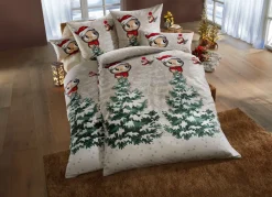 FLORELLA Bettwäsche>Soft-Biber Bettwäsche-Garnitur MULTICOLOR