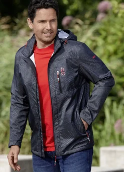 Linea Primero Jacken & Mäntel>Softshell-Kurzjacke von „LPO“ ANTHRAZIT-GRAU