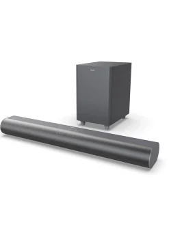 PHILIPS Technik>Soundbar mit Subwoofer SCHWARZ