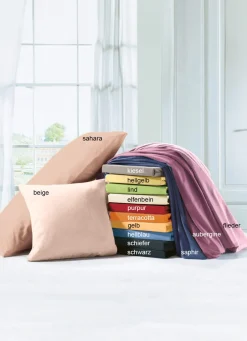 ESTELLA Heimtextilien>Spannbetttücher aus reiner Baumwolle