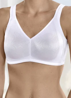 SPEIDEL Damenwäsche|Wäsche>BH mit Jacquard-Dessin WEISS