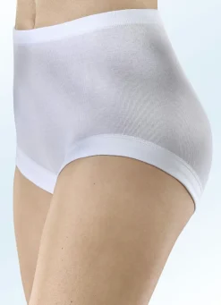 SPEIDEL Wäsche|Damenwäsche>Viererpack Slips aus BIO-Baumwolle WEISS