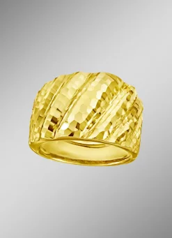 Damen-Goldschmuck>Stark diamantierter Damenring