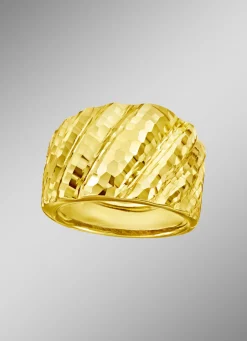 Damen-Goldschmuck>Stark diamantierter Damenring