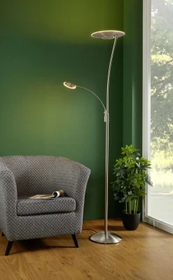 Möbel>Stehleuchte mit Deckenfluter