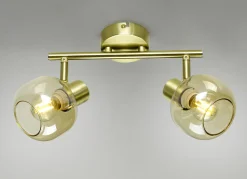 Möbel>Stilechte Deckenleuchten mit getöntem Glas