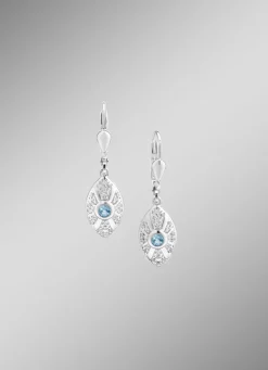 Damen-Edelsteinschmuck>Strahlende Akzente – Exquisite Ohrringe aus Silber