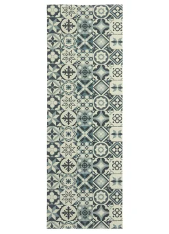 Heimtextilien></noscript>Strapazierfähiger Küchenläufer und -teppich im Fliesen-Design