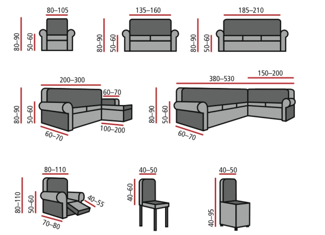 Heimtextilien>Stretchbezüge mit optimaler Passform