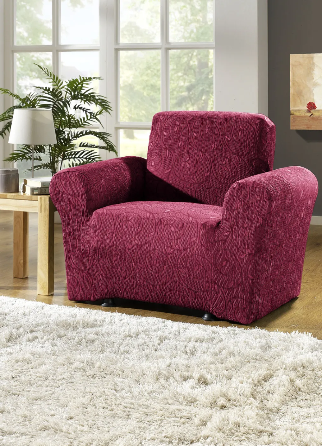 Heimtextilien>Stretchbezüge mit optimaler Passform