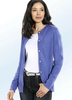 Pullover & Strickmode>Strickjacke mit Schurwolle