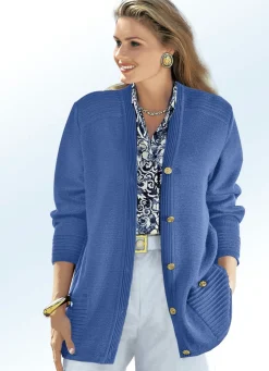 Pullover & Strickmode>Strickjacke mit Schurwolle