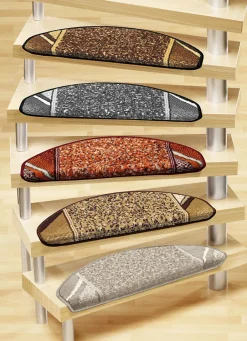 Heimtextilien>Stufenmatten mit tollem Dessin